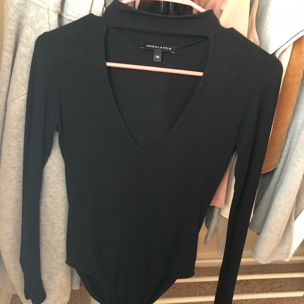 kenall x kylie black body suit from pacsun